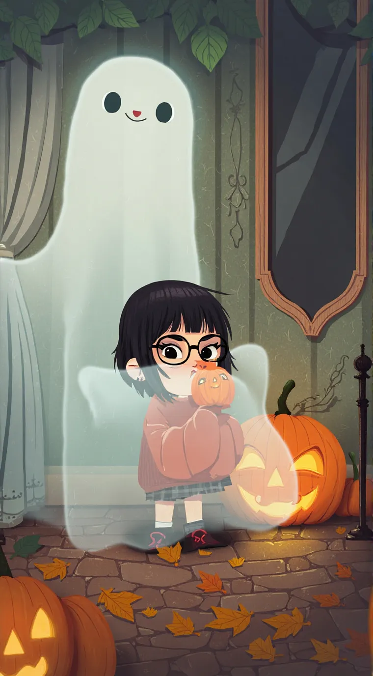 ai character: Luna_on_paws background