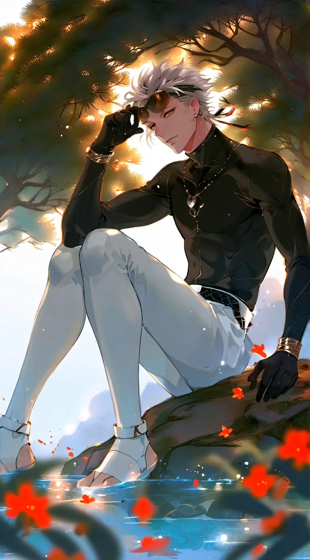 ai character: Gojo background