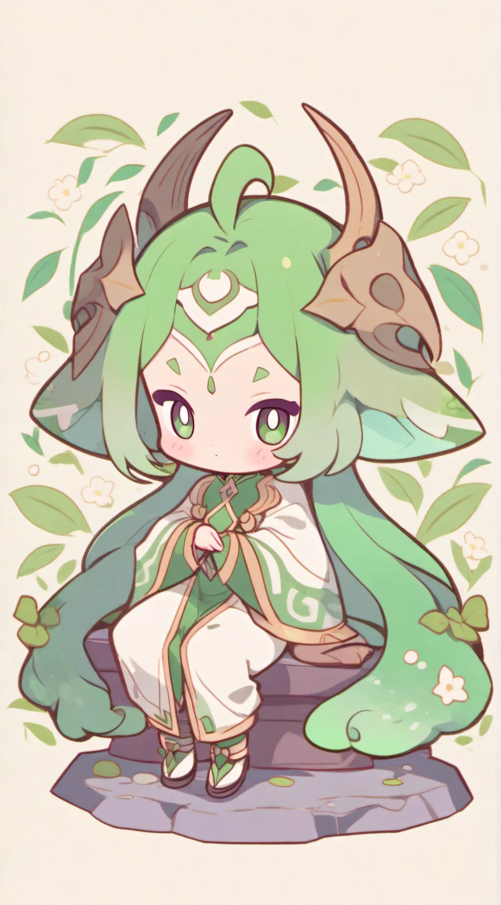 ai character: kny in cos! background