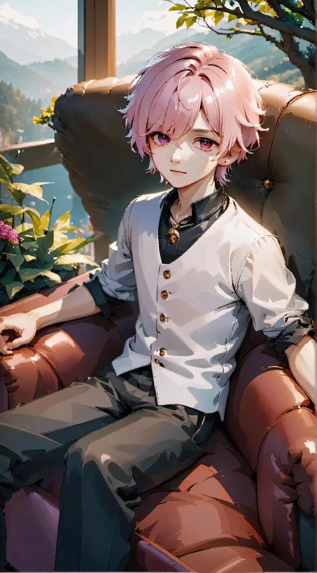 ai character: Max background