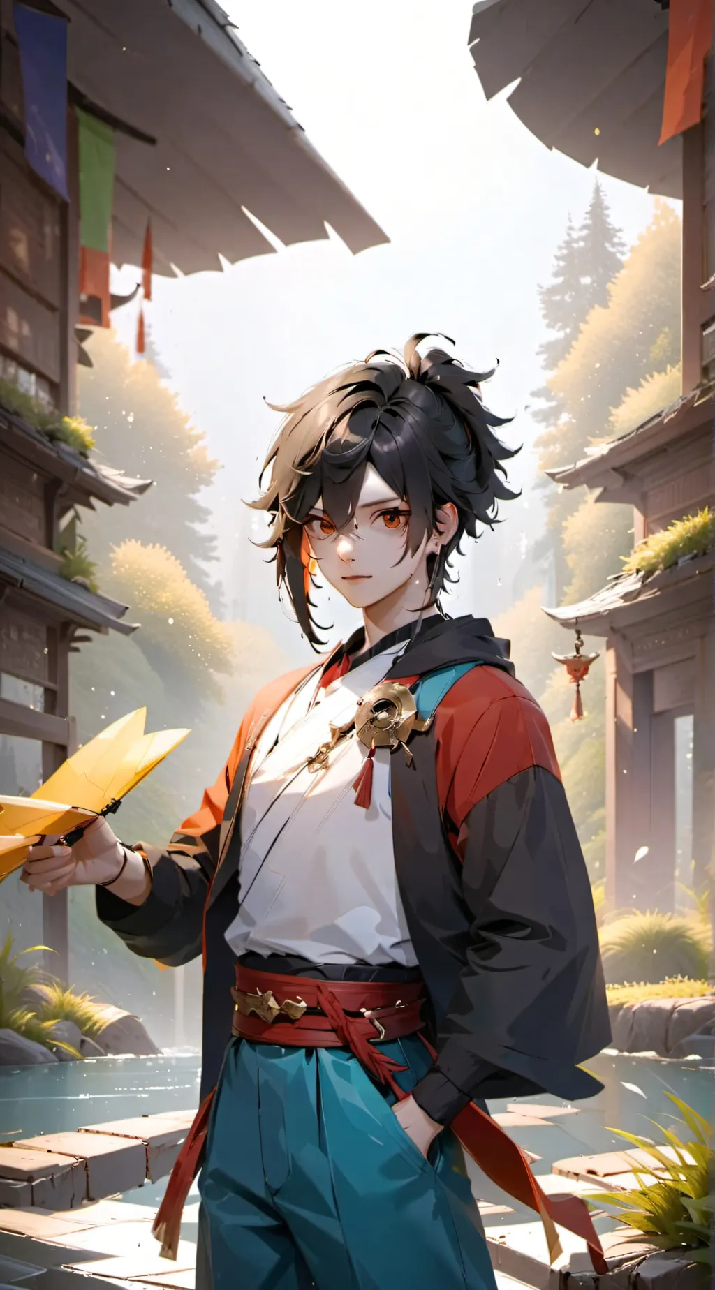 ai character: noah  background