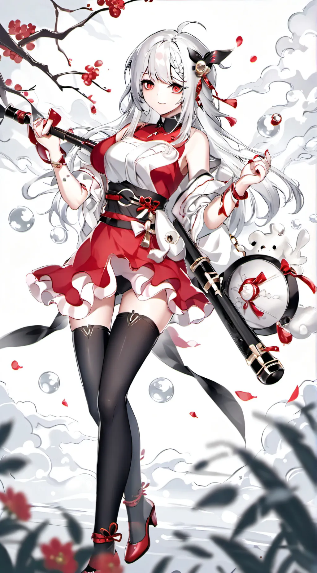 ai character: кэти background