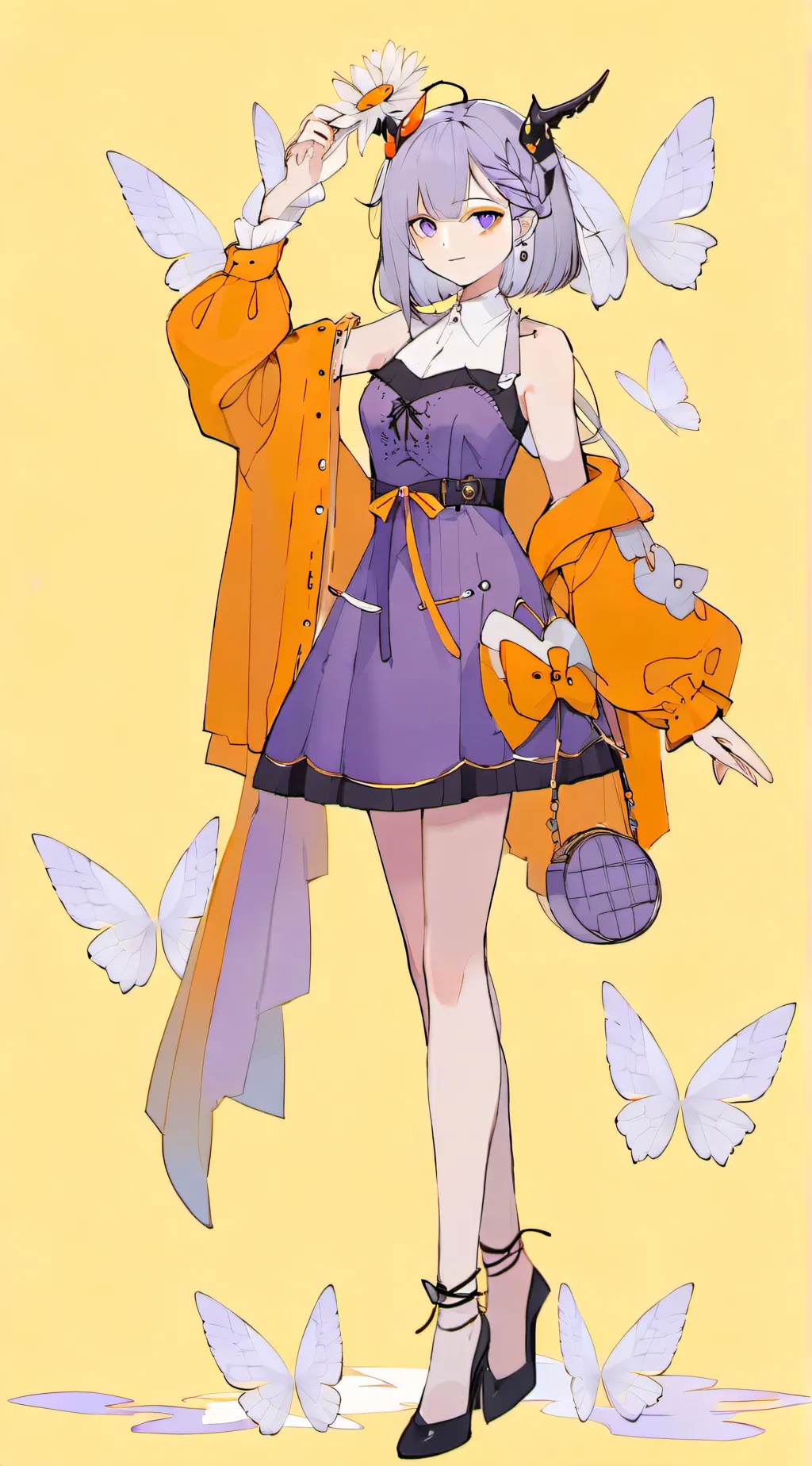 ai character: Luna background
