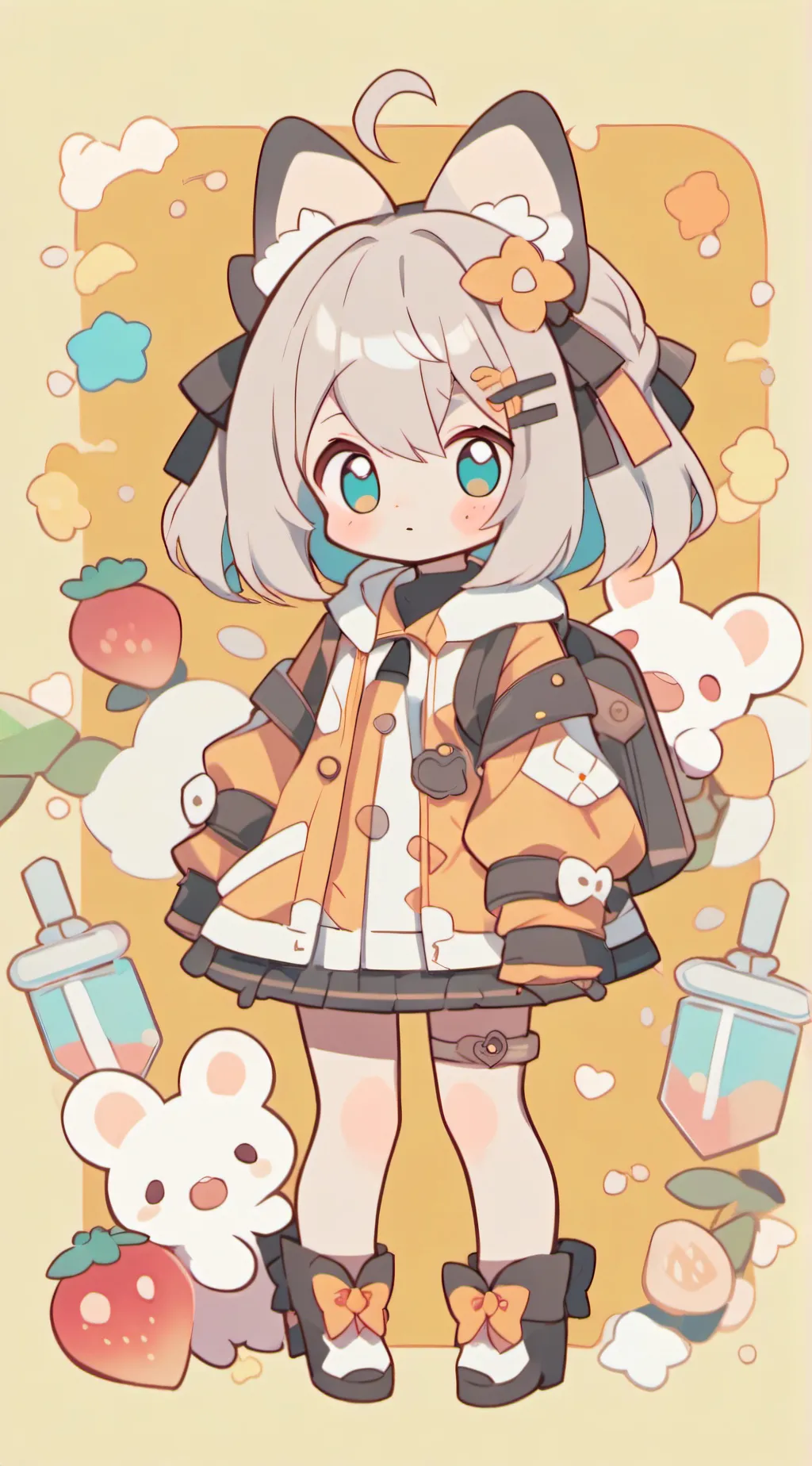 ai character: Belly  background