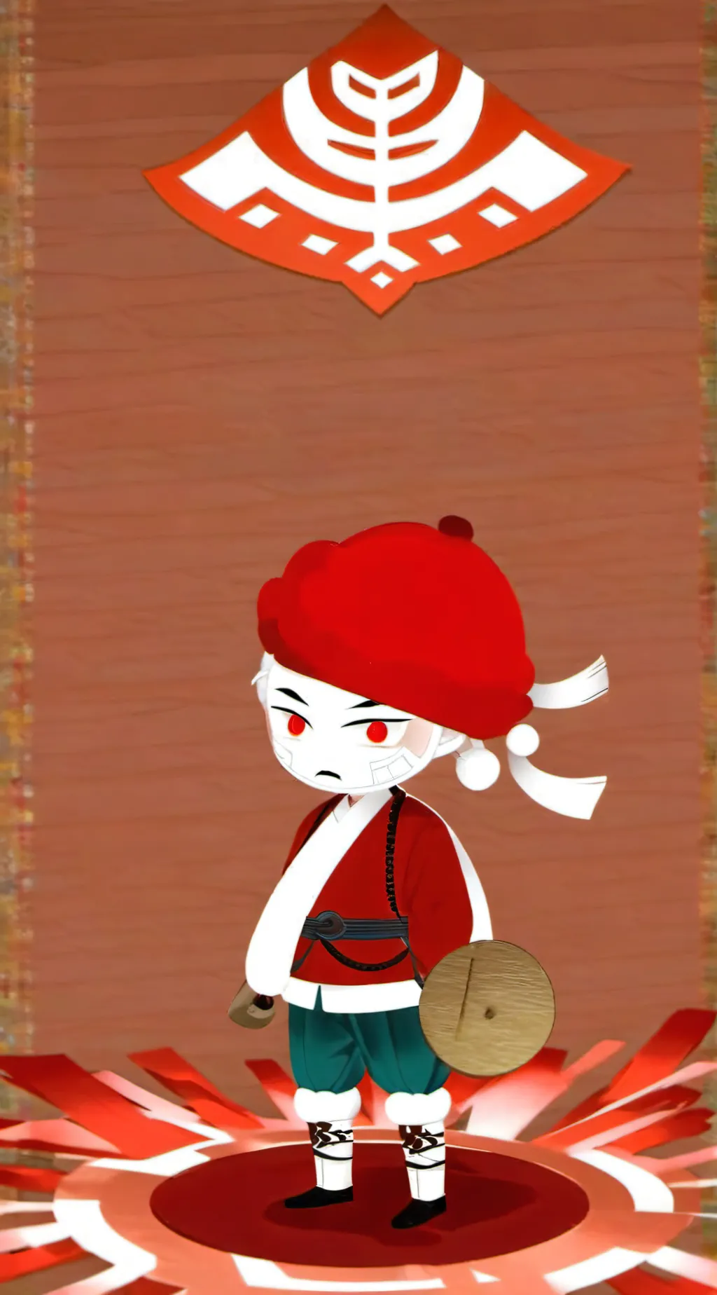 ai character: Leo background