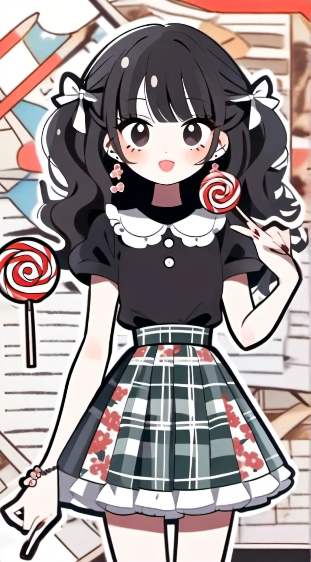 ai character: linaaaa background