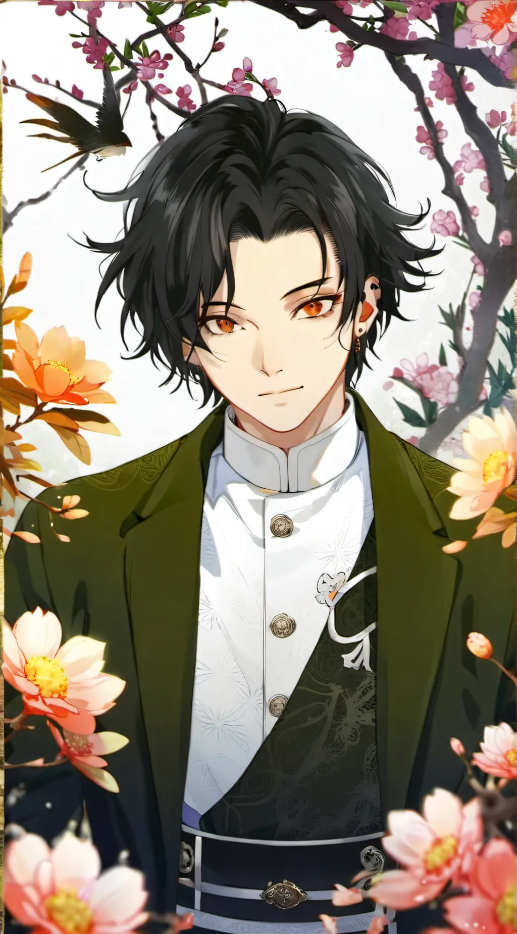 ai character: Ur theNew Hashira  background