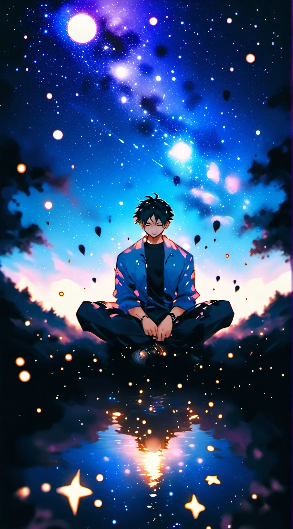 ai character: Leo background