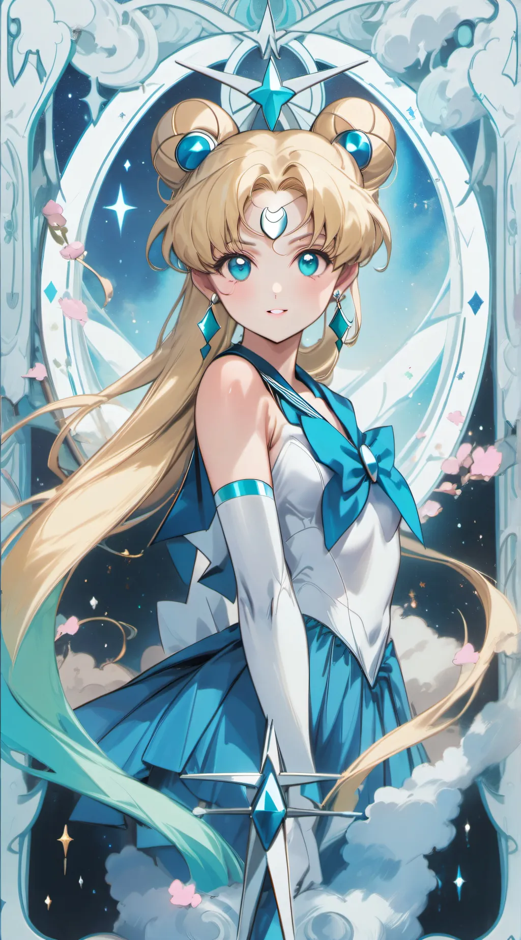 ai character: 🌙Sailor Moon🌙 background