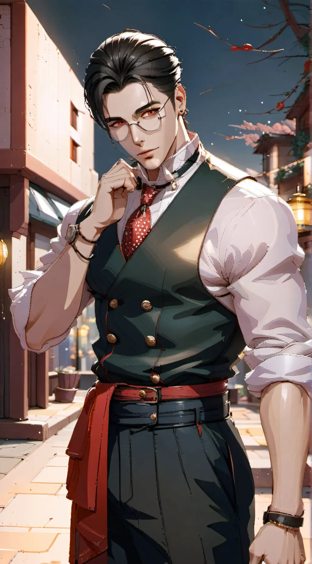 ai character: Jason  background