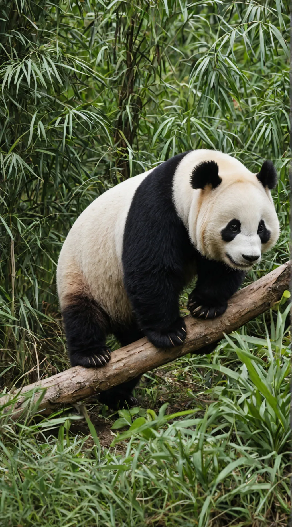 ai character: pandooooo background