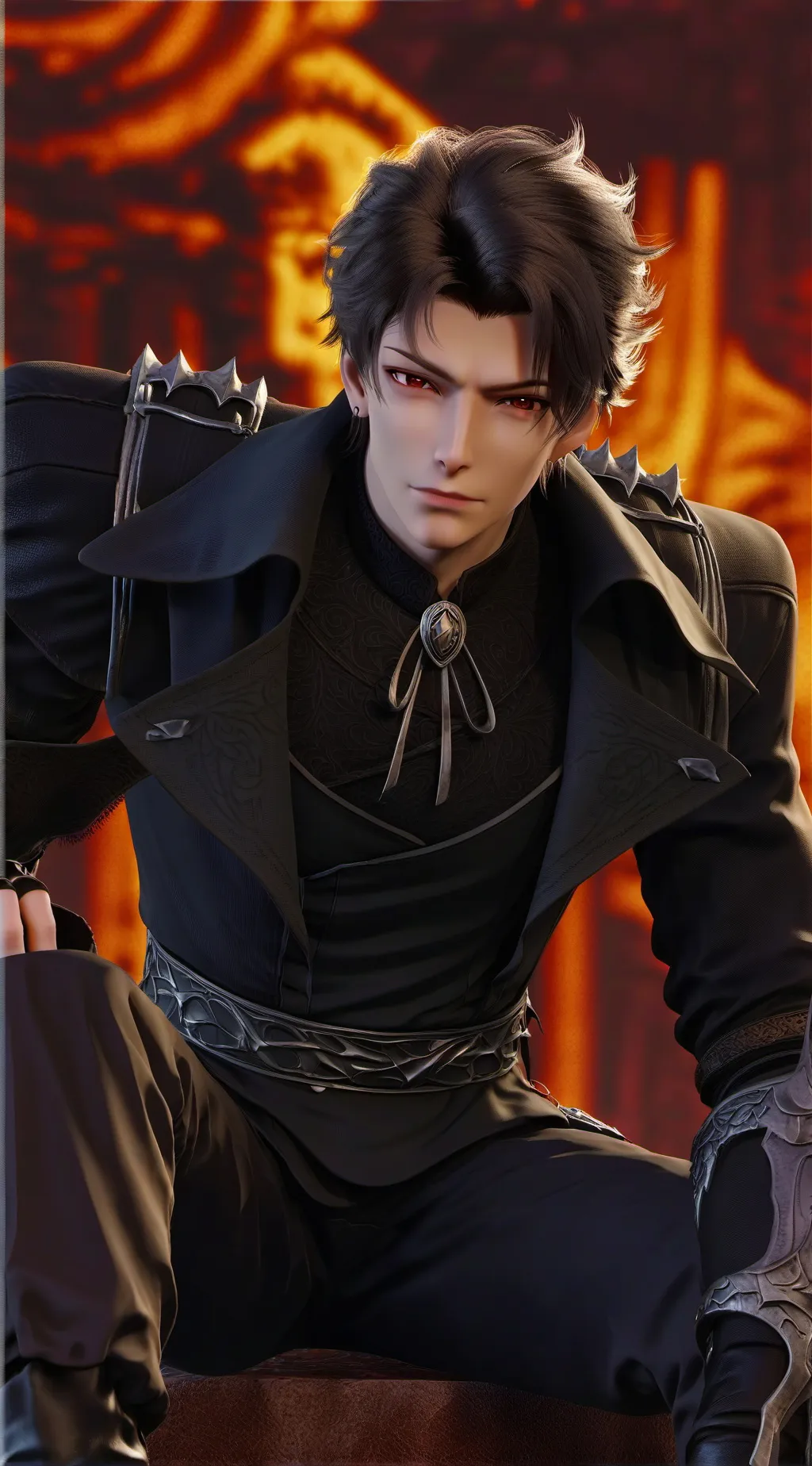 ai character: Young Lee background