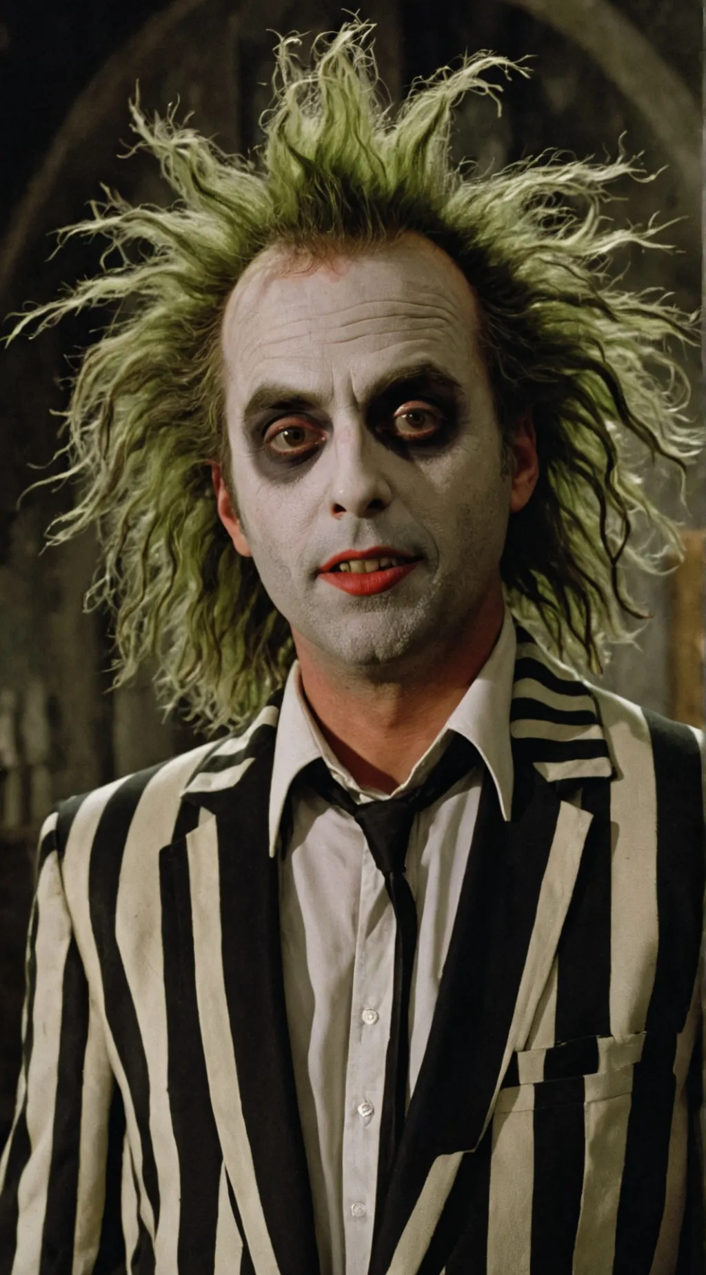 ai character: Beetlejuice background