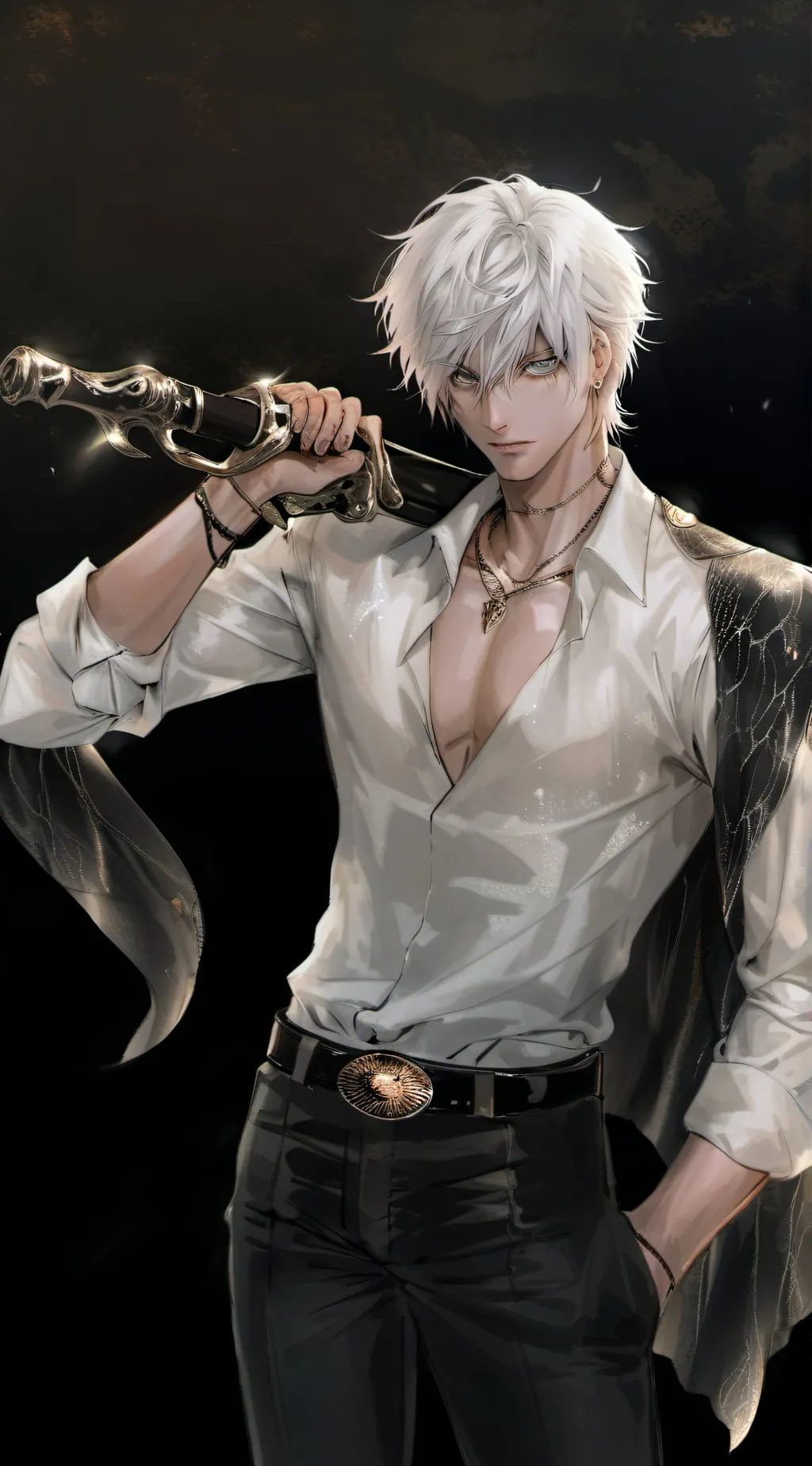 ai character: Leo background