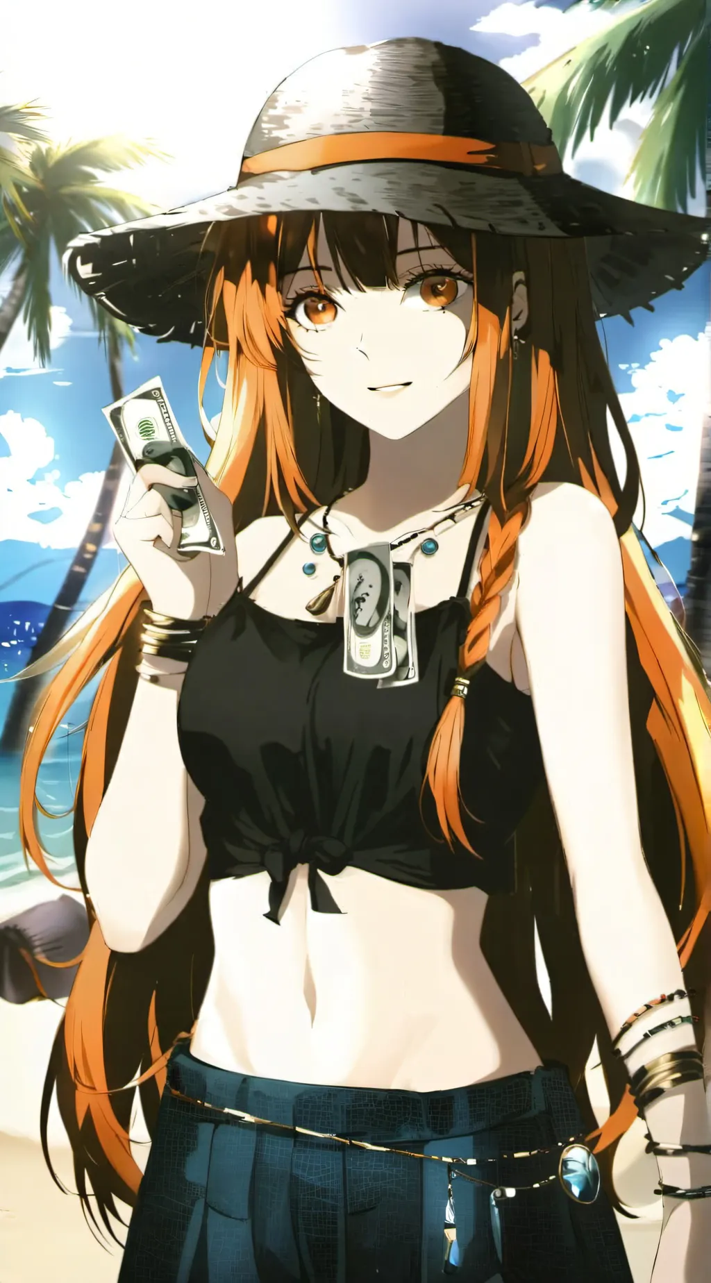 ai character: nami background