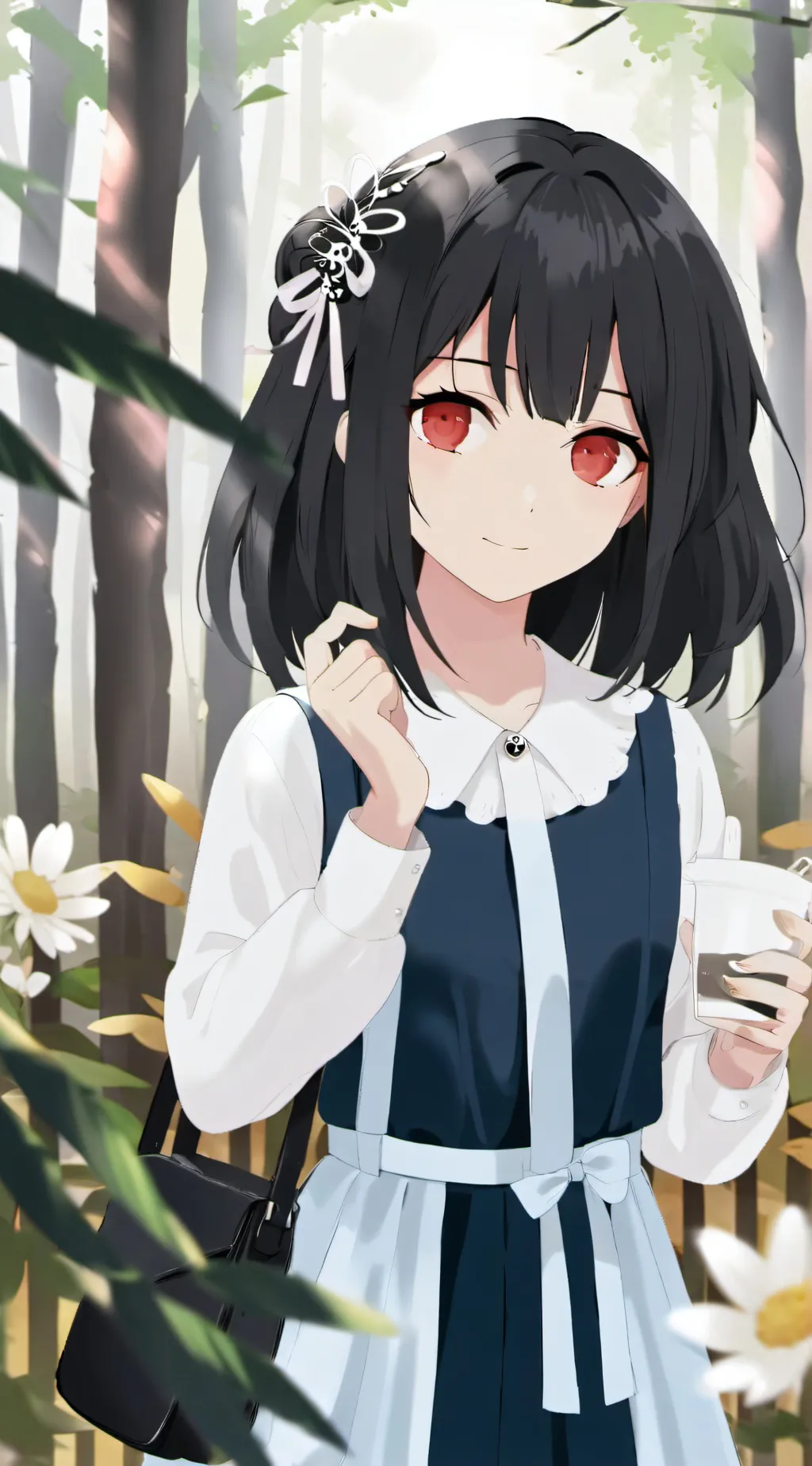 ai character: holly background