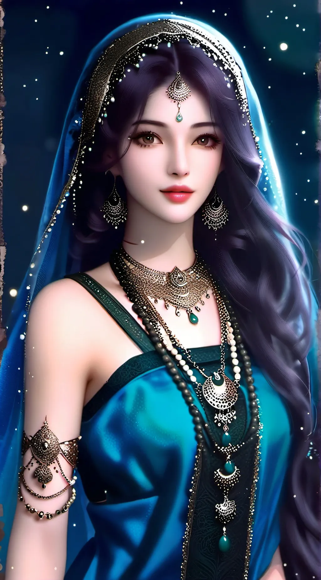 ai character: Huria background