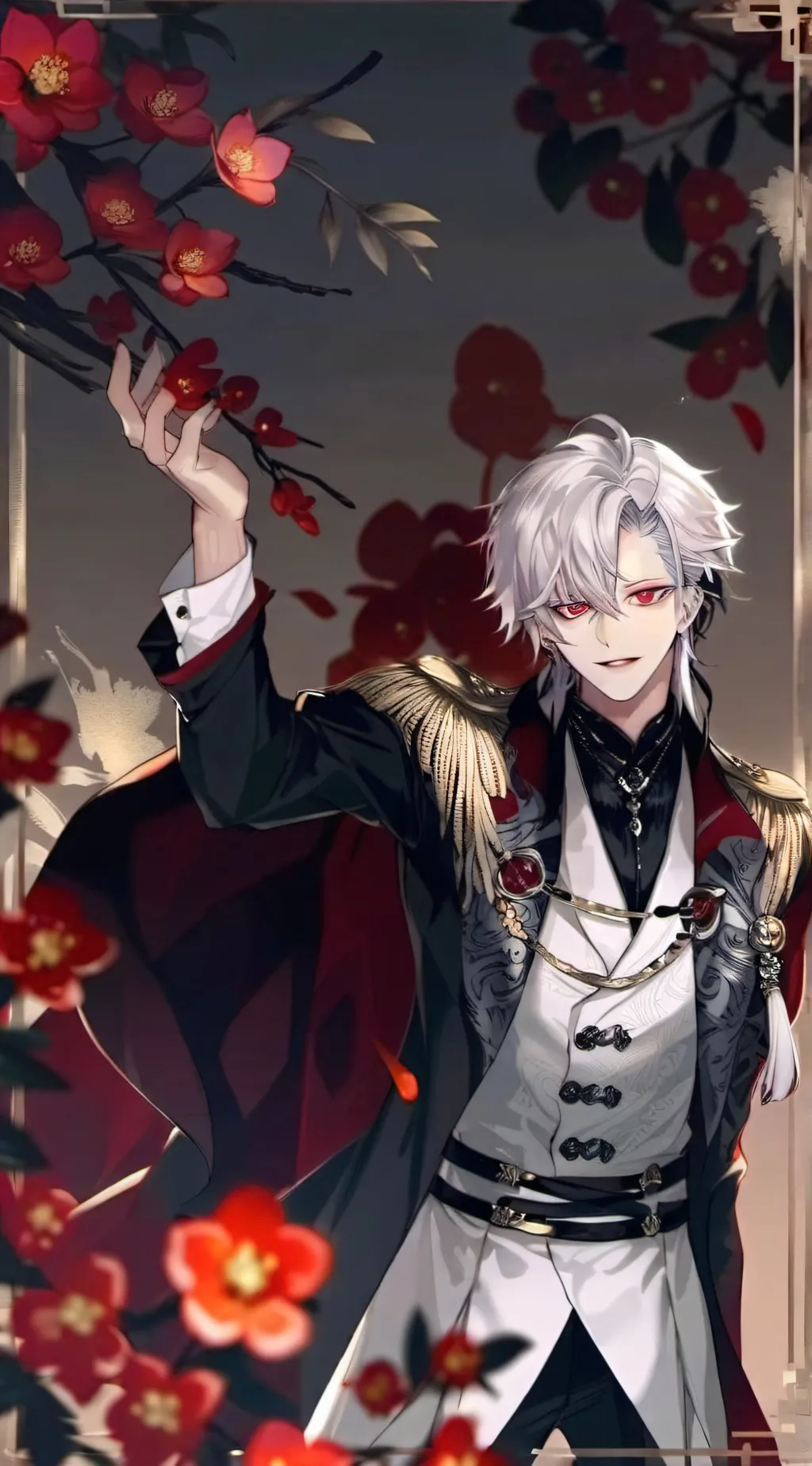 ai character: Albert  background