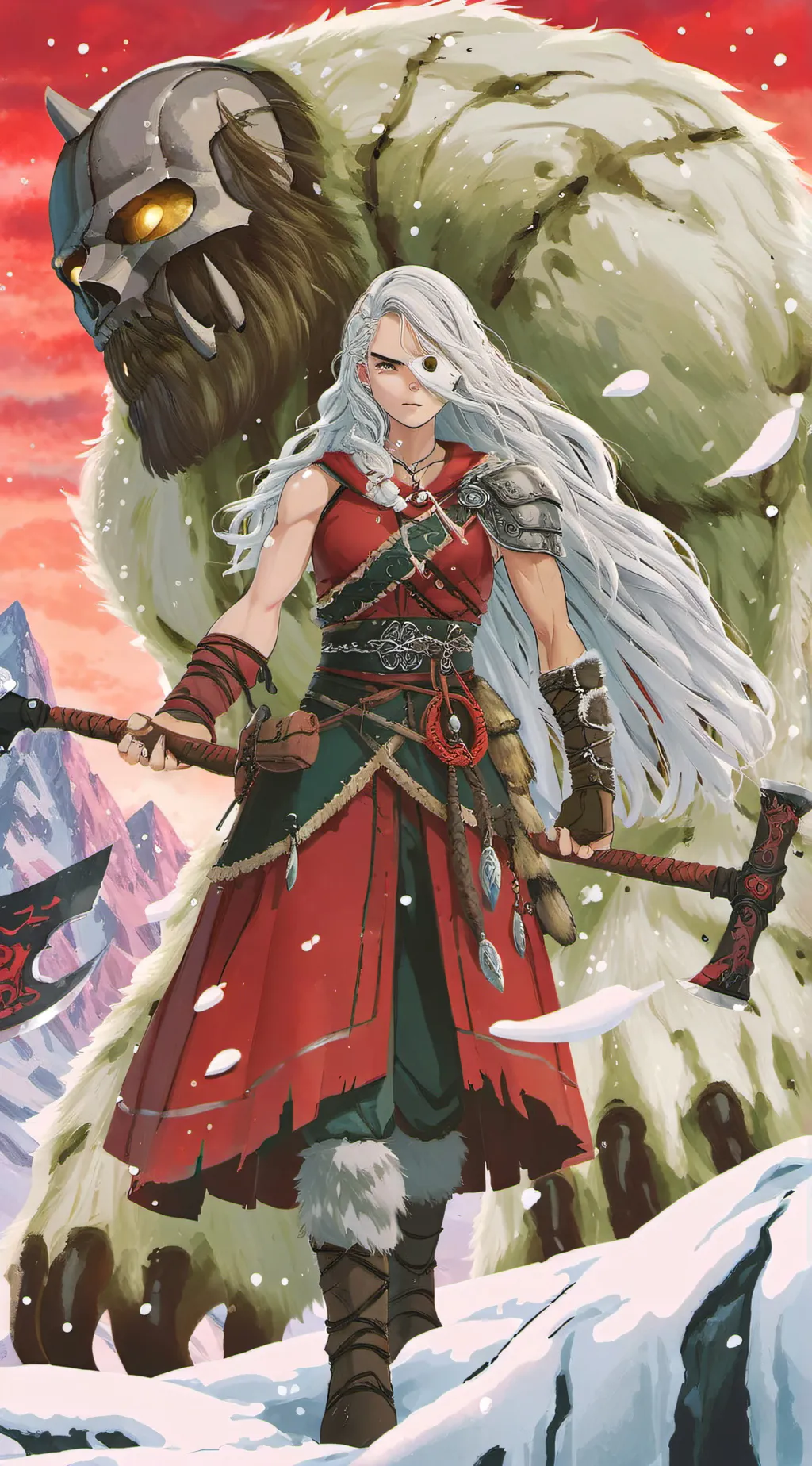 ai character: Violet [GGG] background