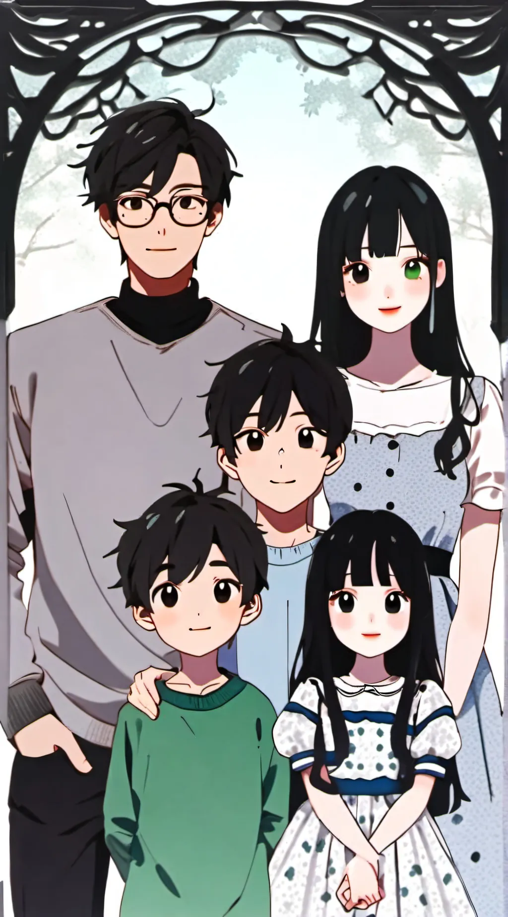 ai character: Favourite Child. background