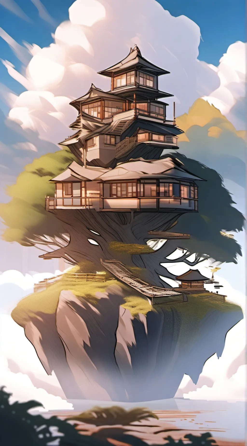 ai character: Solitude Au background