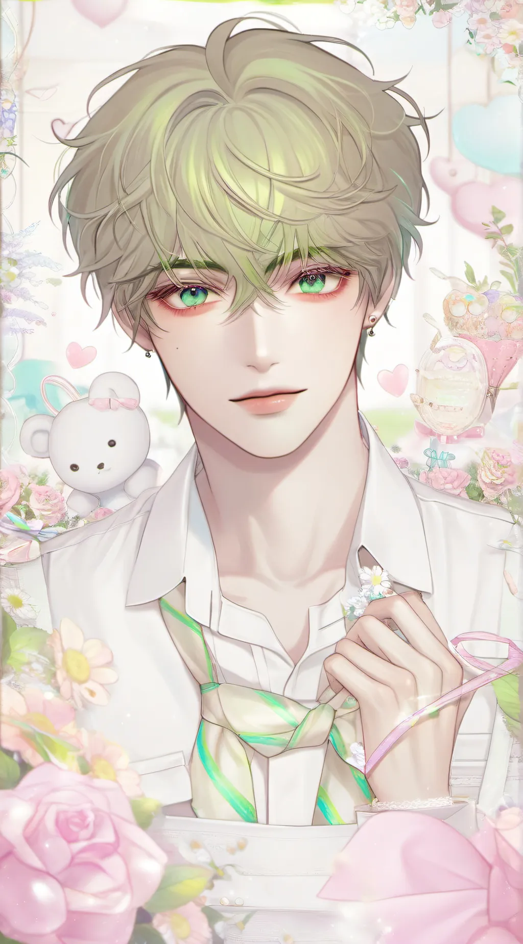 ai character: Mars background