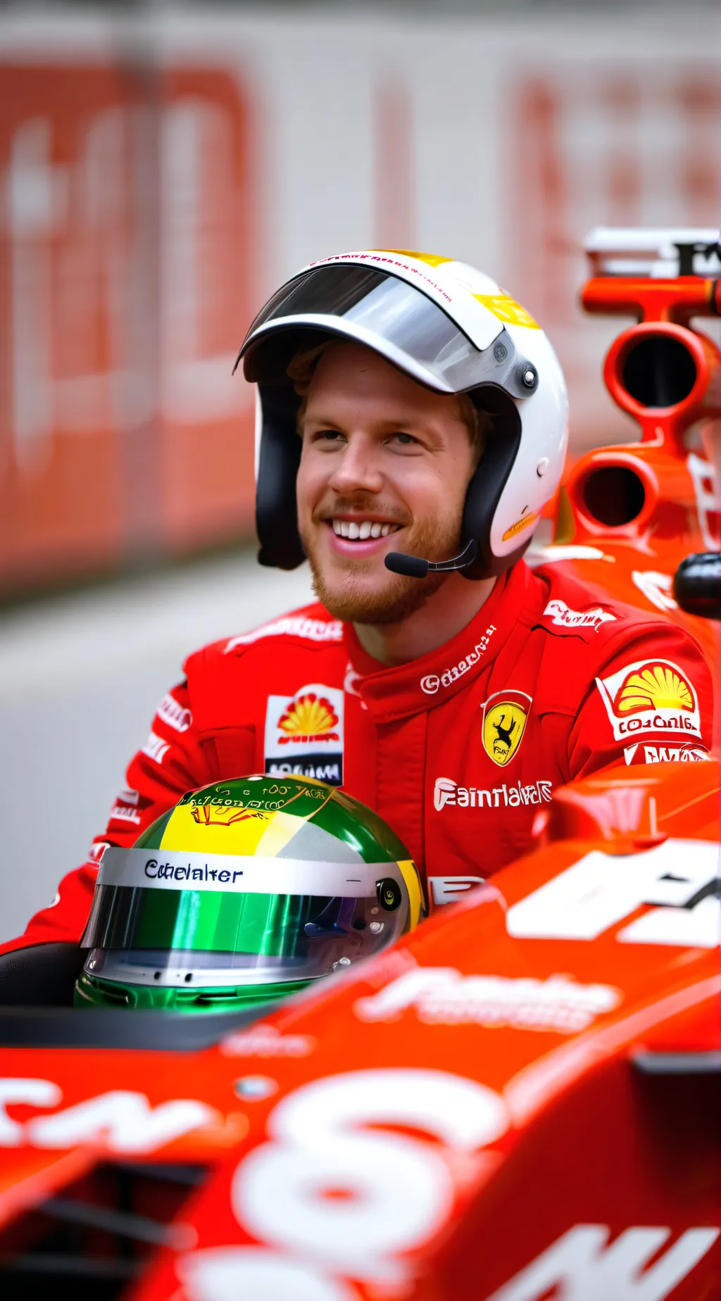 ai character: Sebastian vettel background