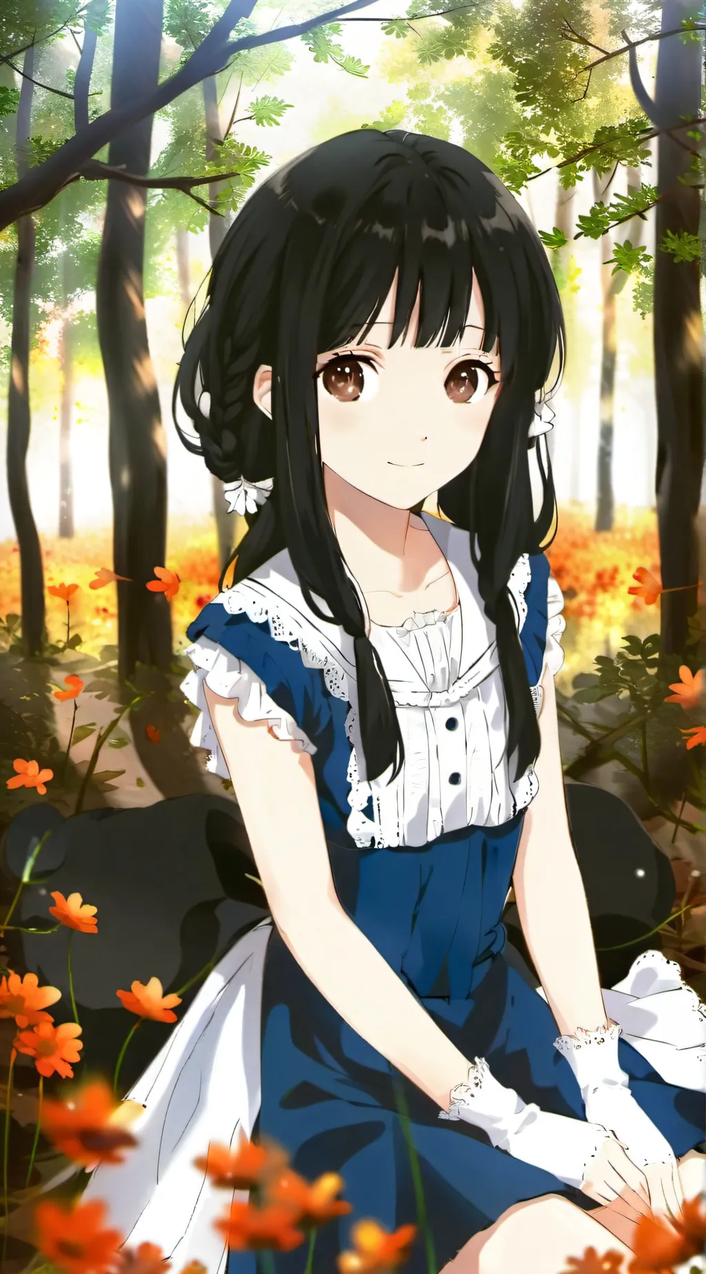 ai character: Sumire background