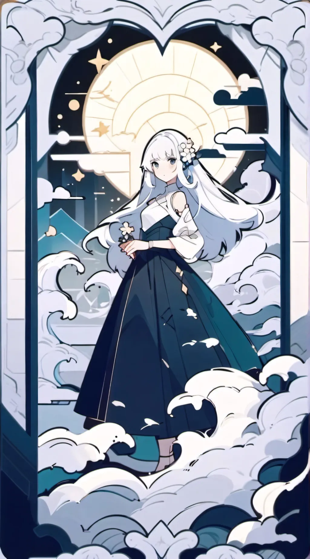 ai character: 💫Nelly🌟 background
