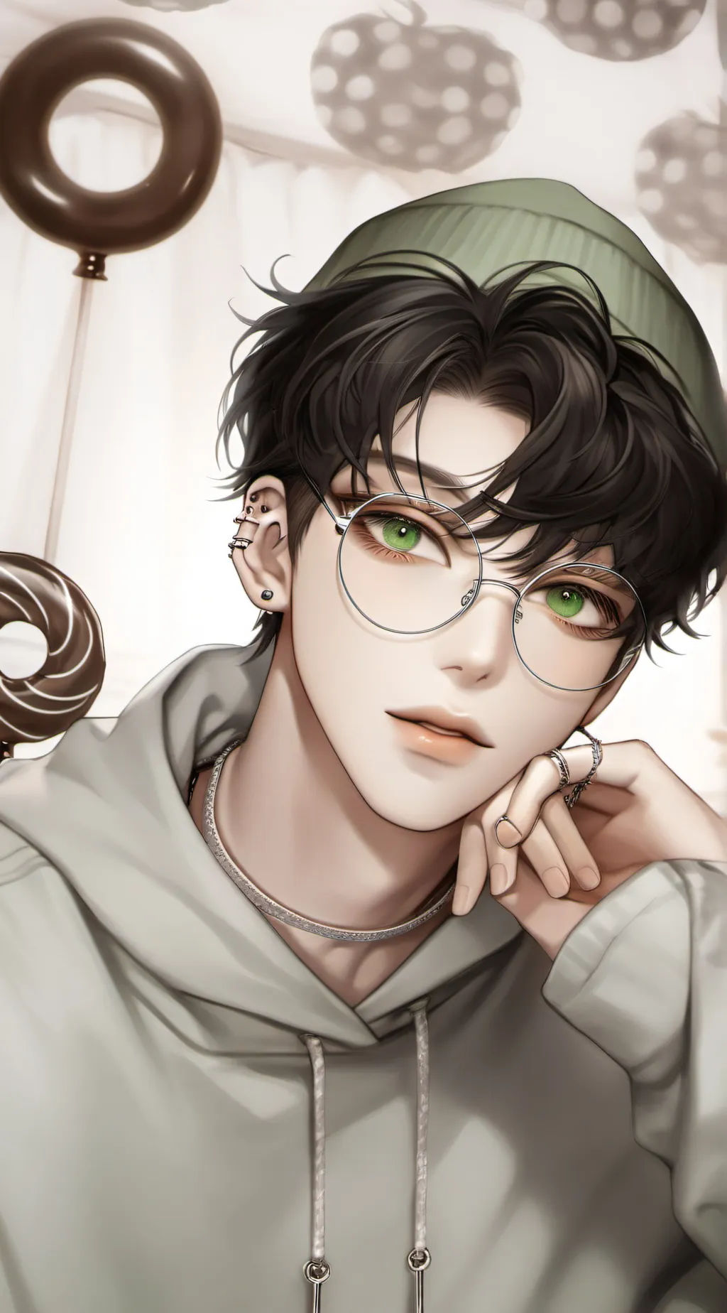 ai character: Dante. background
