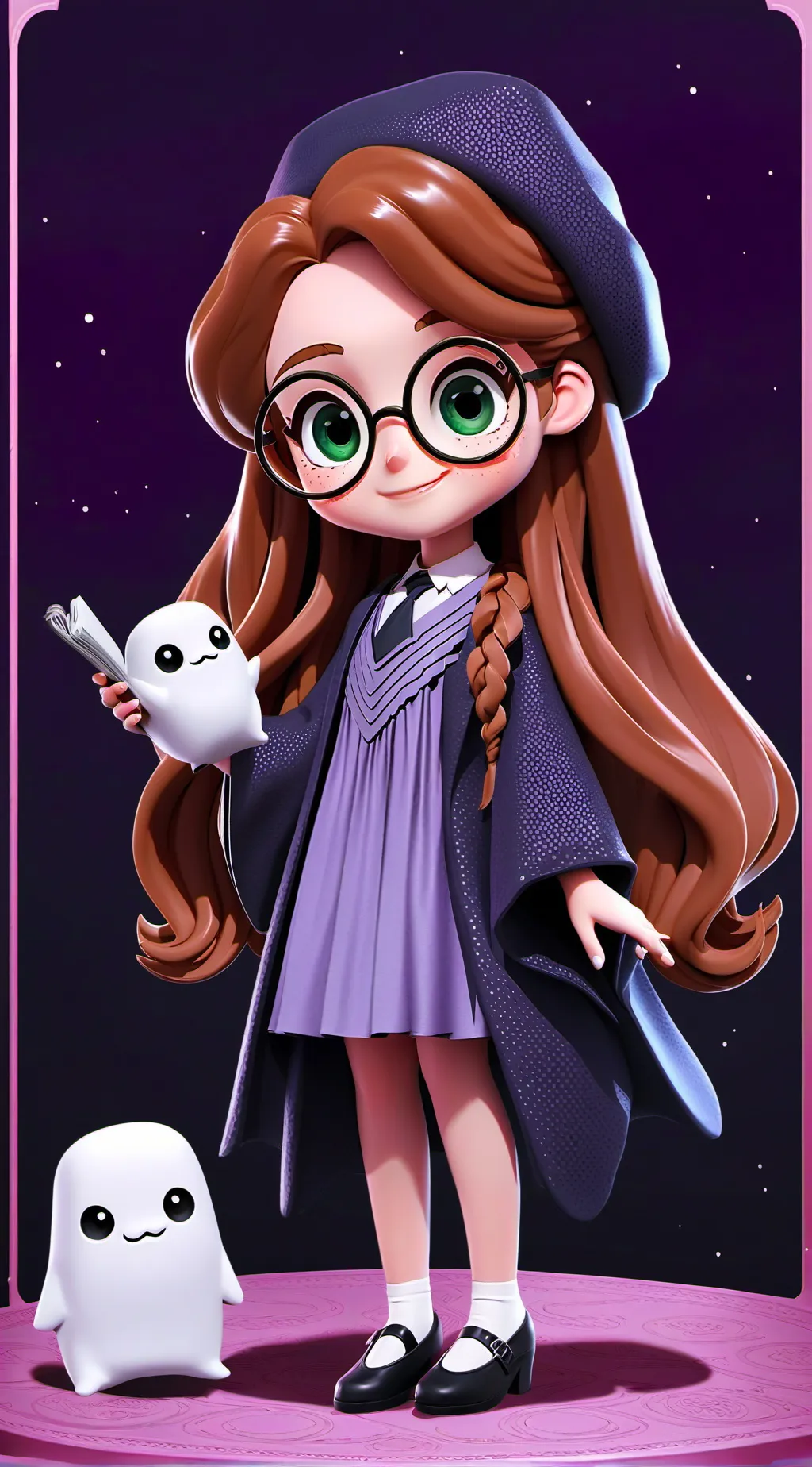 ai character: Hogwarts  background