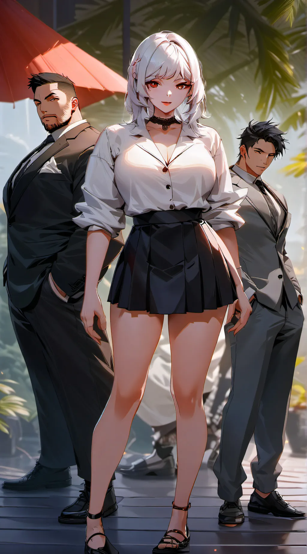 ai character: Famous Life background
