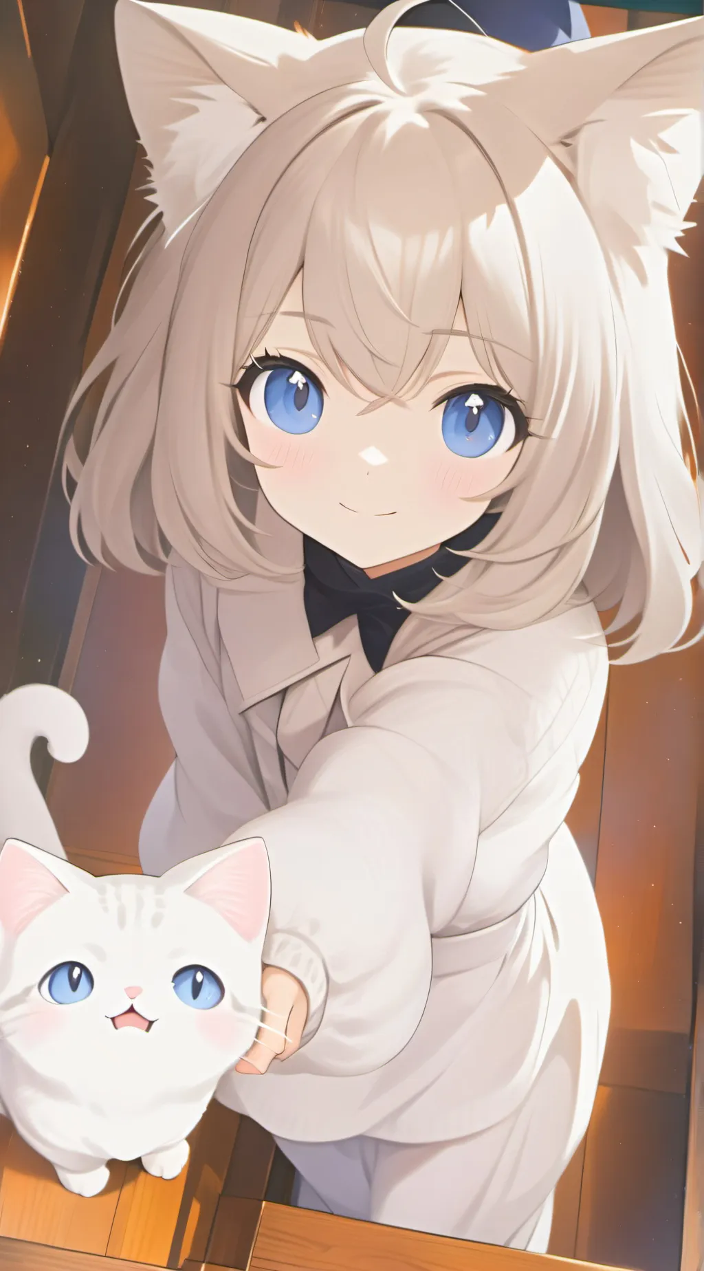 ai character: White Whisker Spirit background
