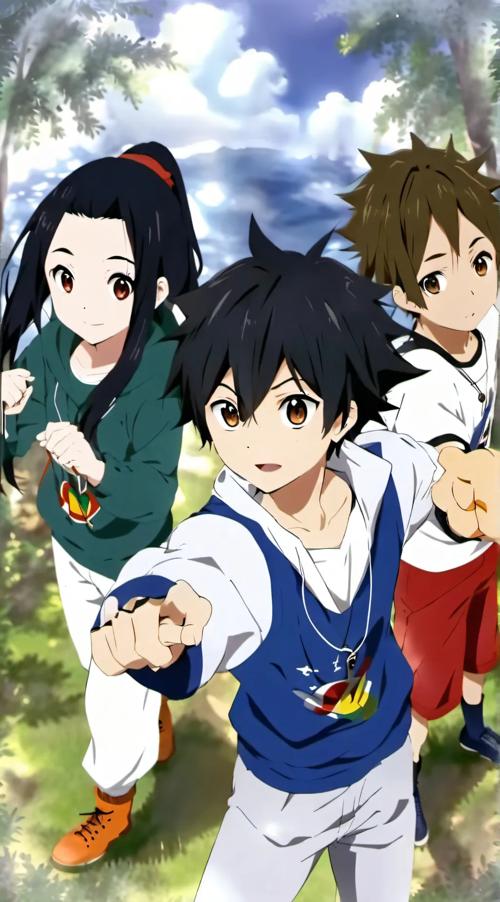 ai character: beyblade x background