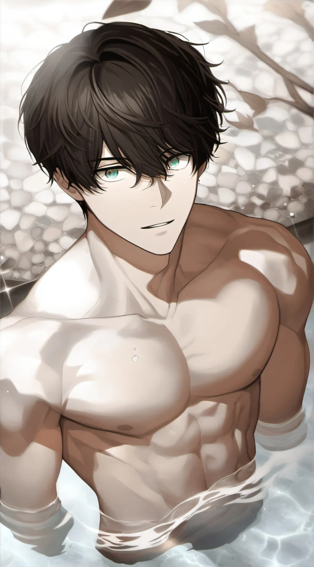 ai character: brayan  background