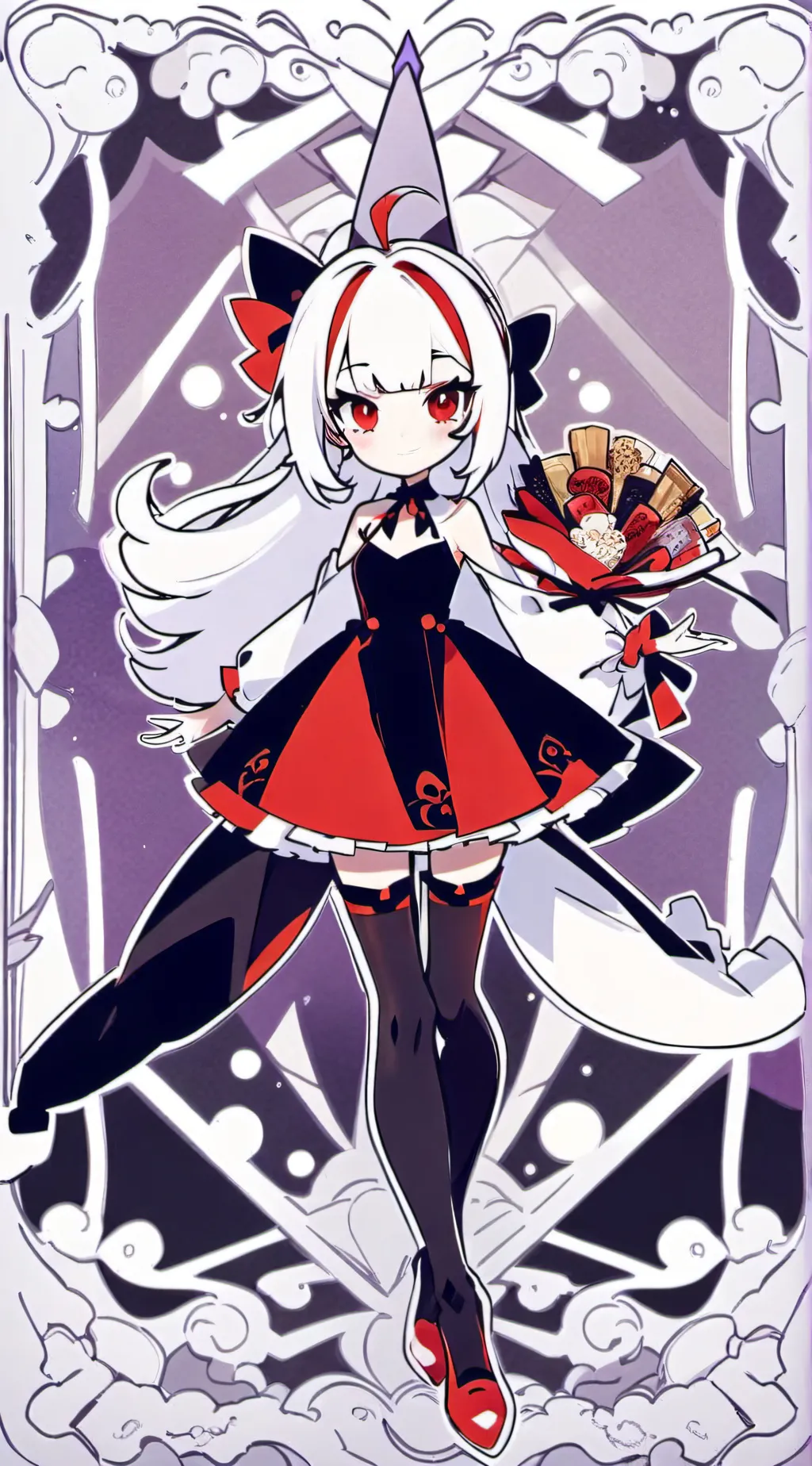 ai character: Velvette×Carmila background
