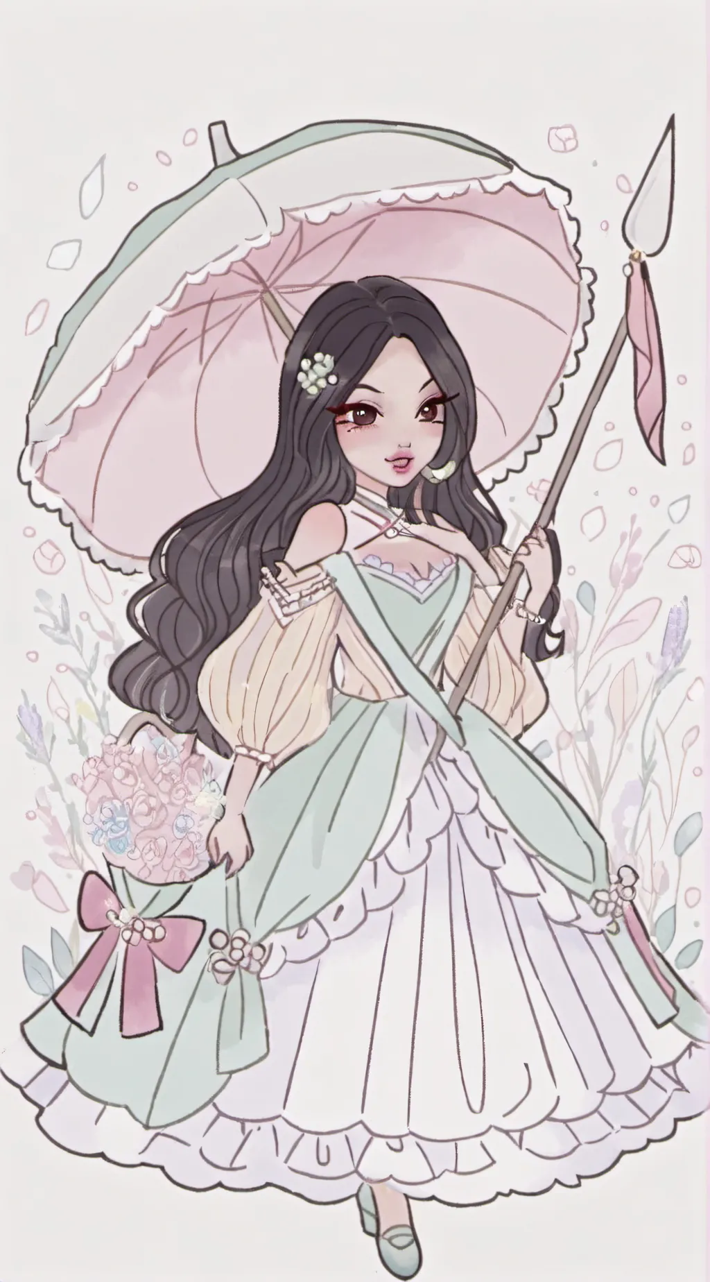ai character: ~Princess Lina~ background