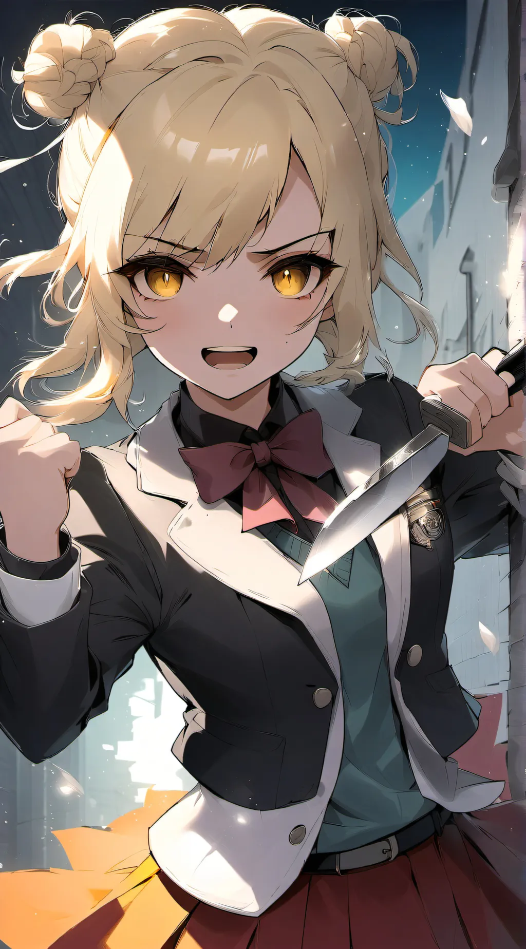ai character: Toga background