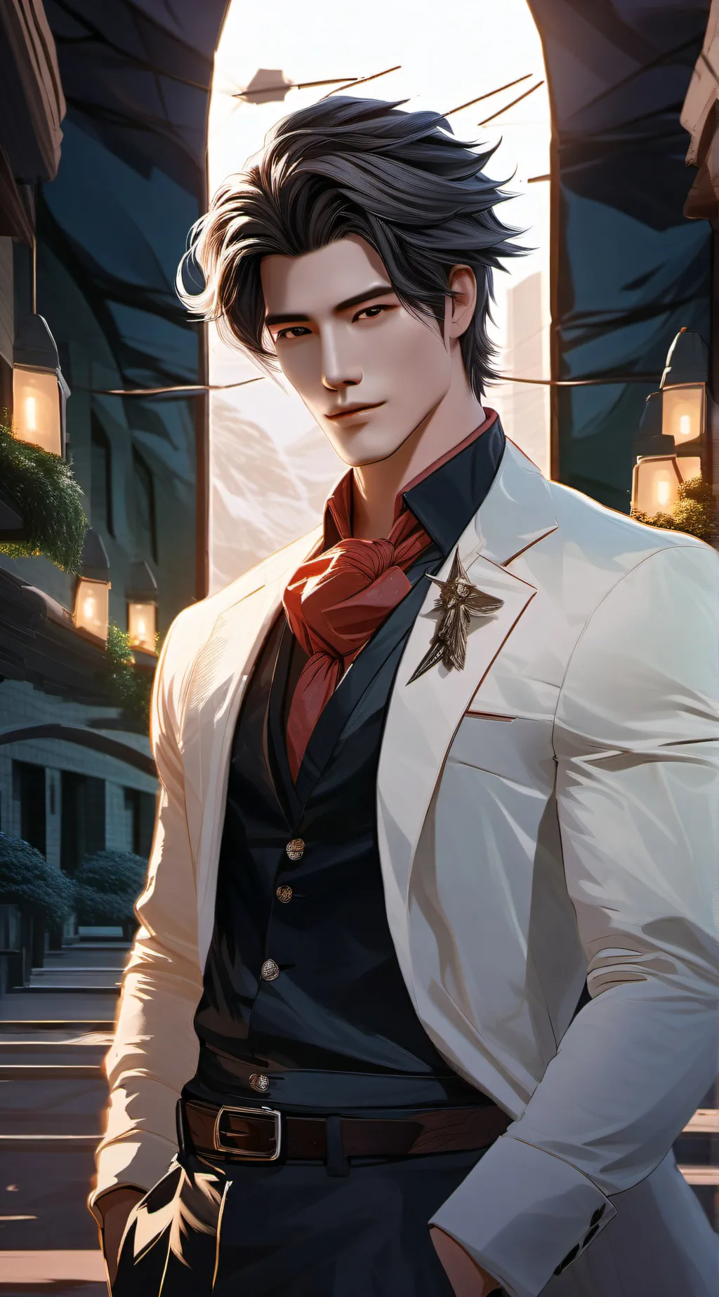 ai character: Jake 🦖 background