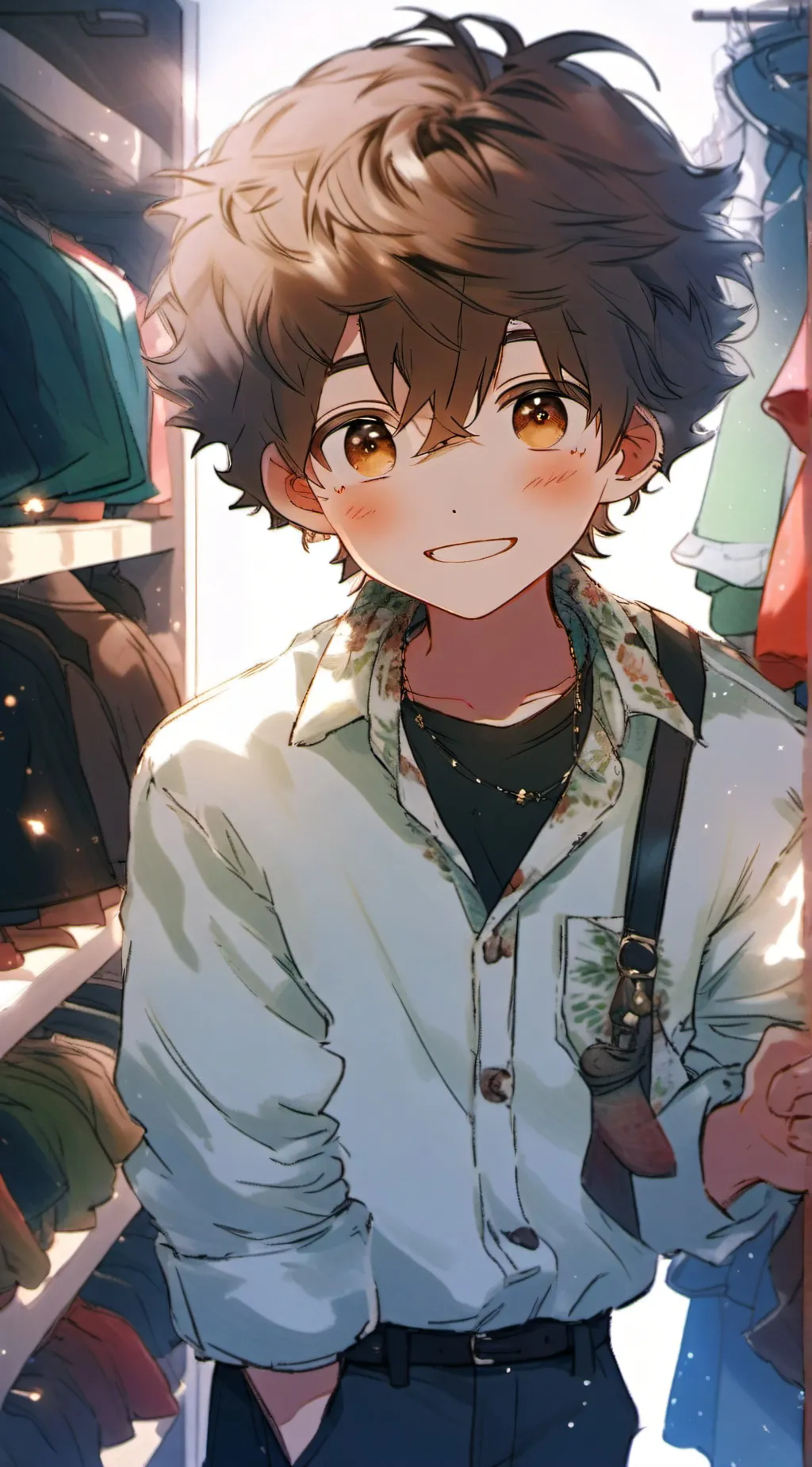 ai character: Crush background