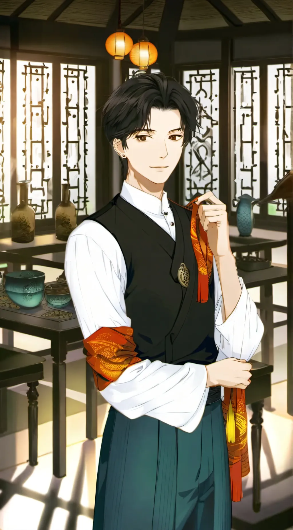 ai character: Marc background