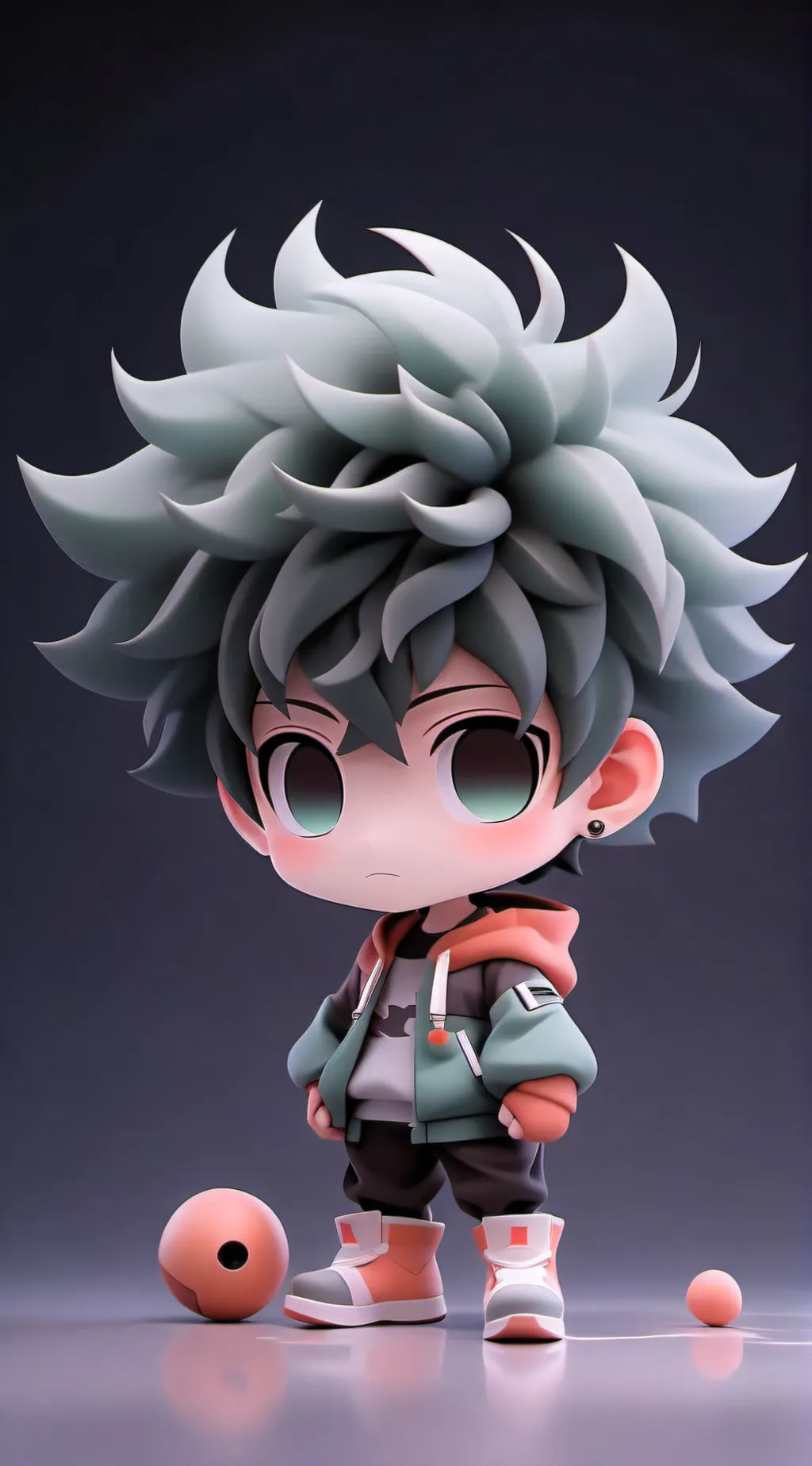 ai character: deku background