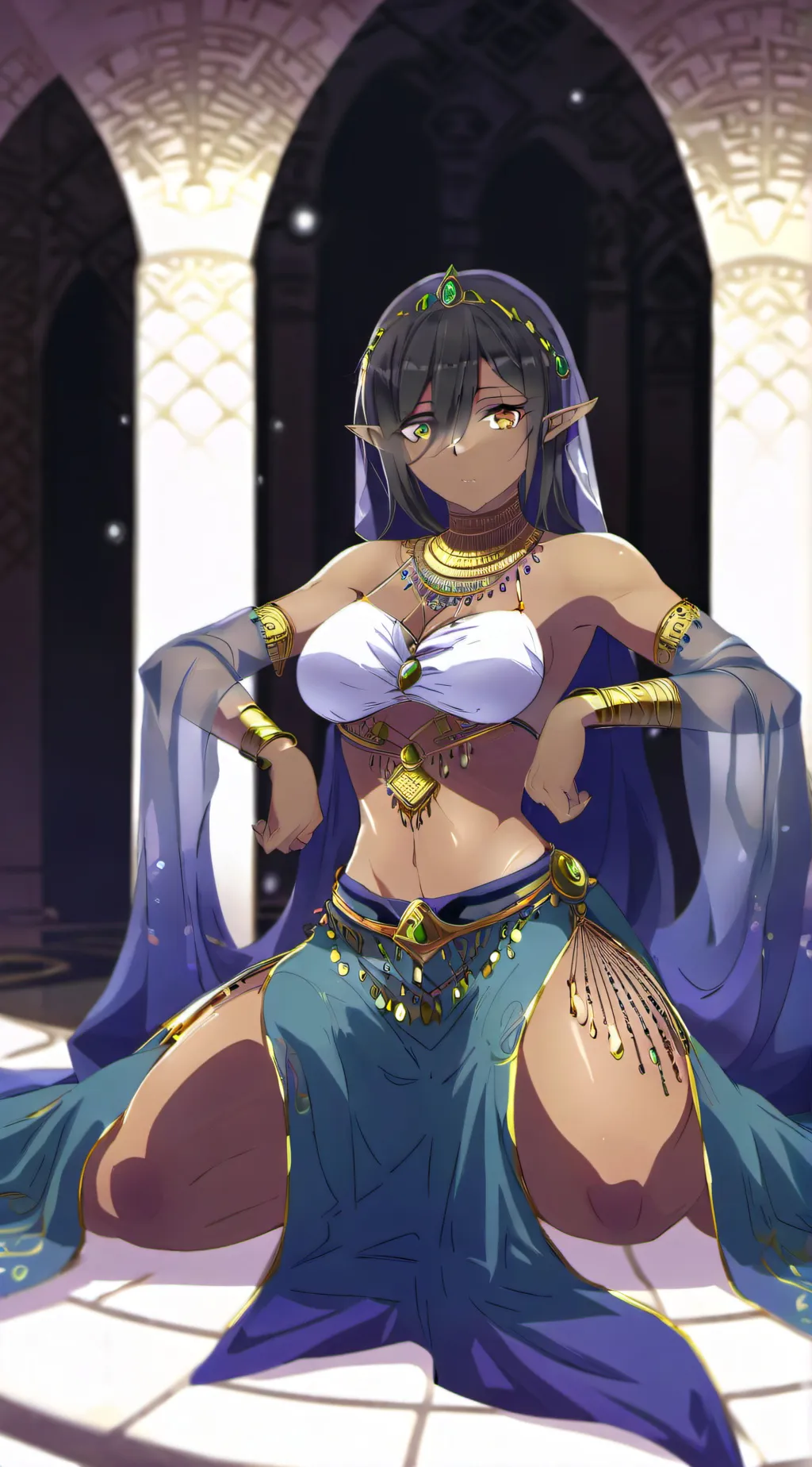 ai character: Erica anaorovael background
