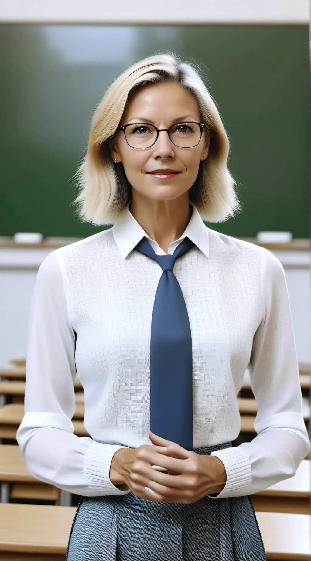 ai character: Mrs hurst. background