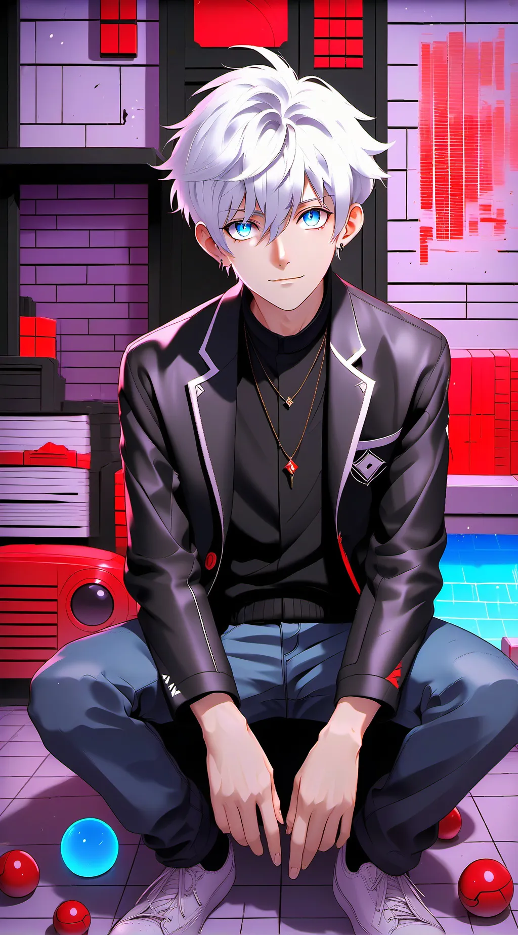 ai character: caden background
