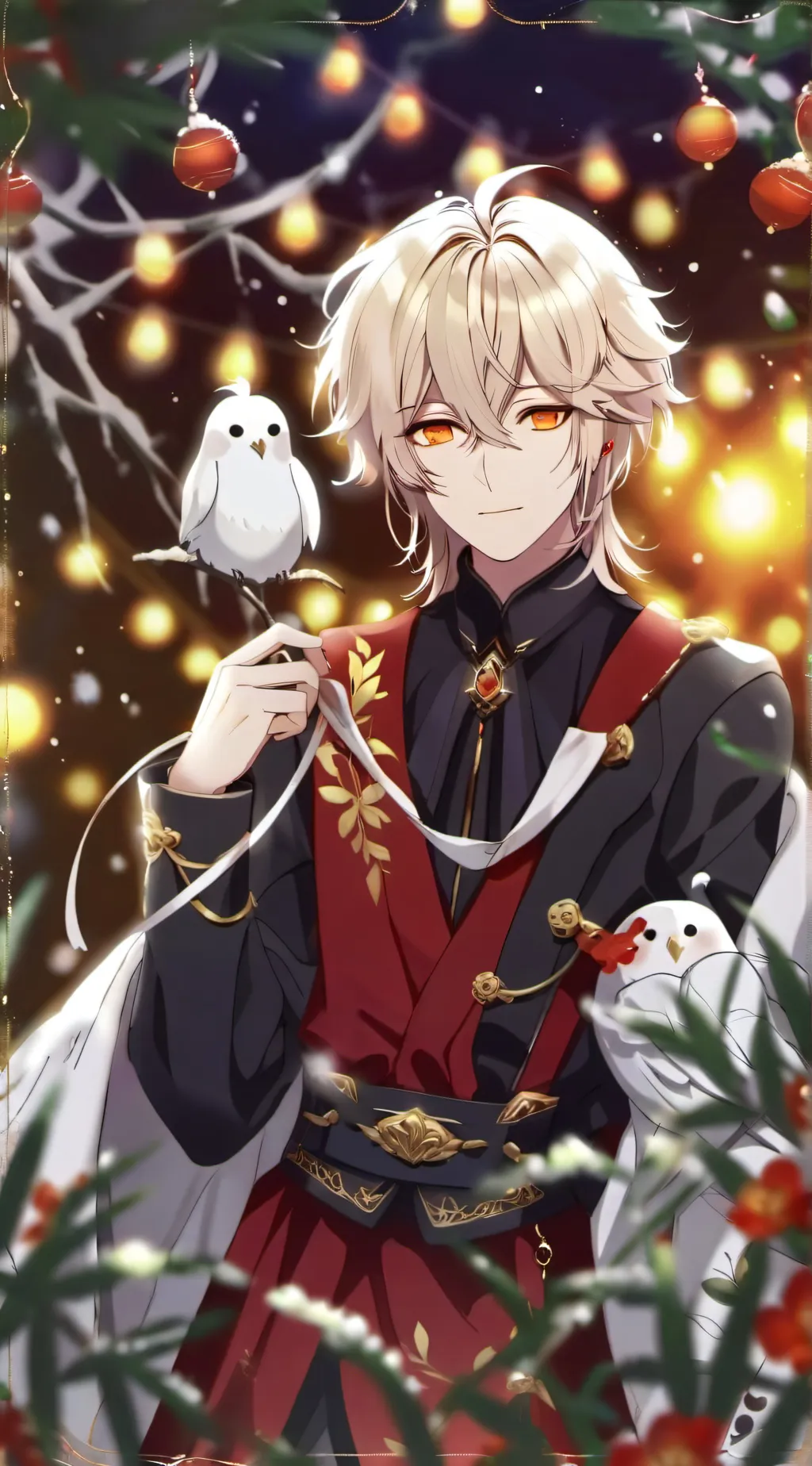 ai character: Mash  background