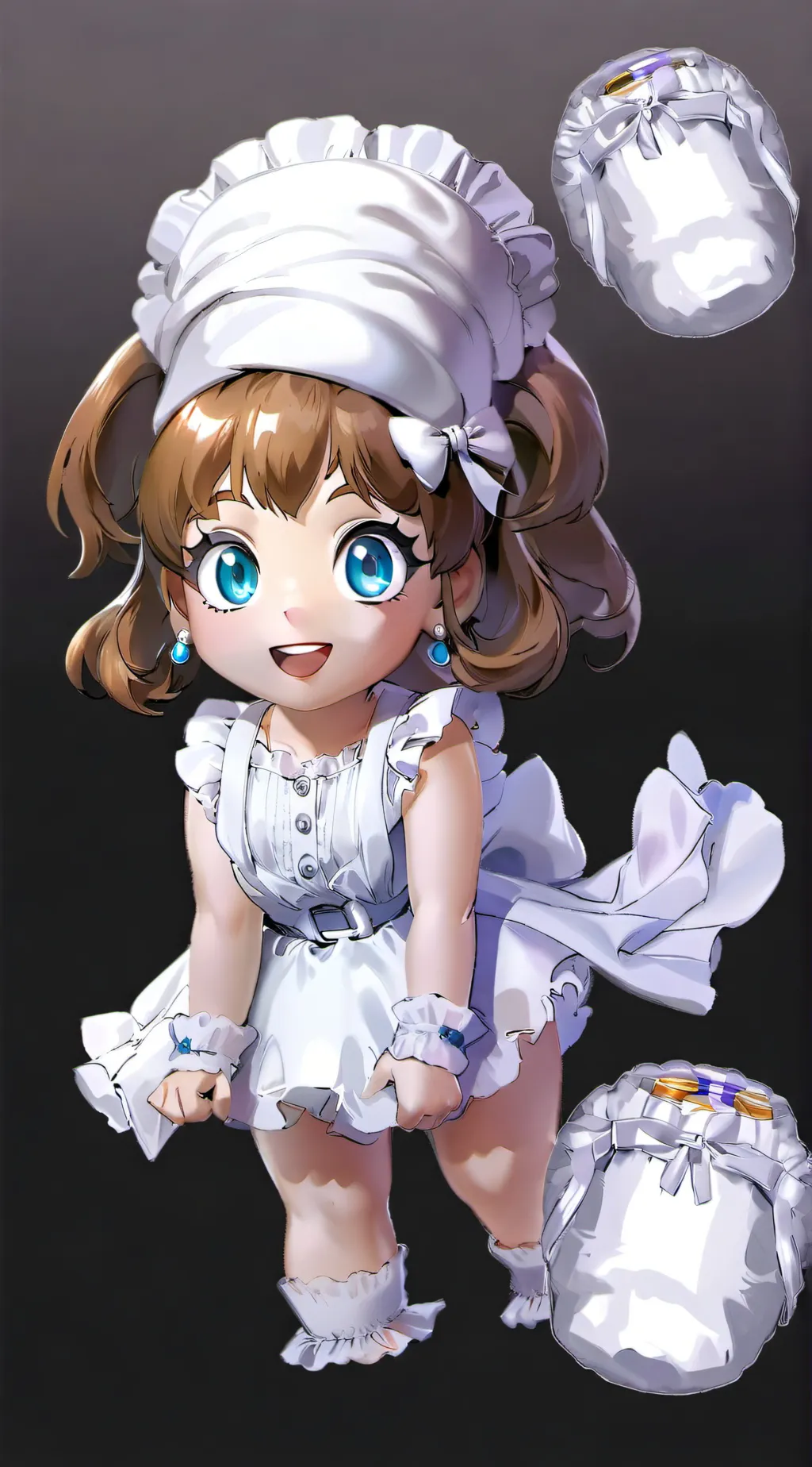 ai character: Luna background