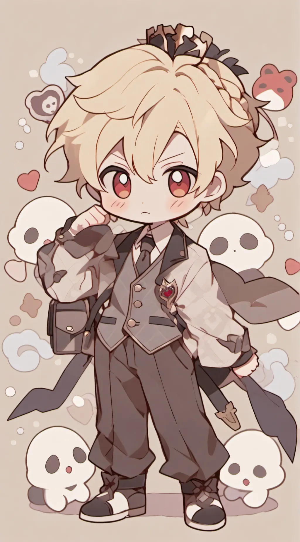 ai character: Katsukii 👹 background