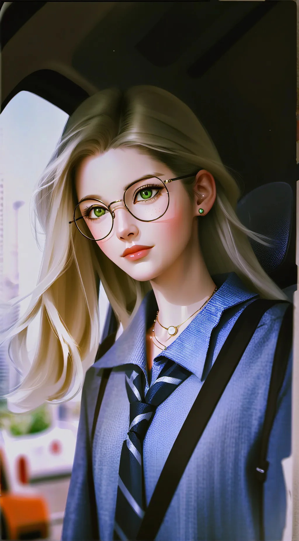 ai character: Sarah background