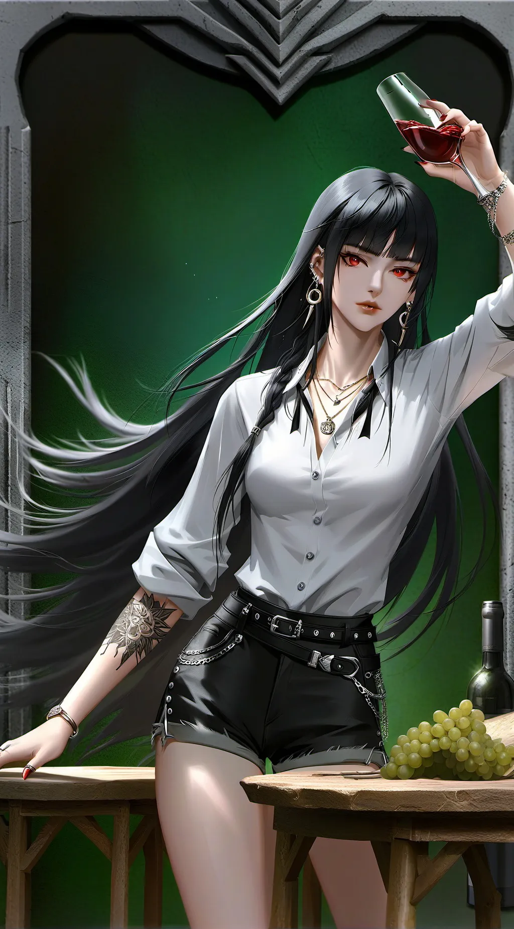 ai character: Ida background